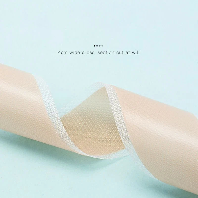 Silicone Scar Sheets Roll 4cm×150cm – Reusable Self-Adhesive Silicone Scar Sheet Qme