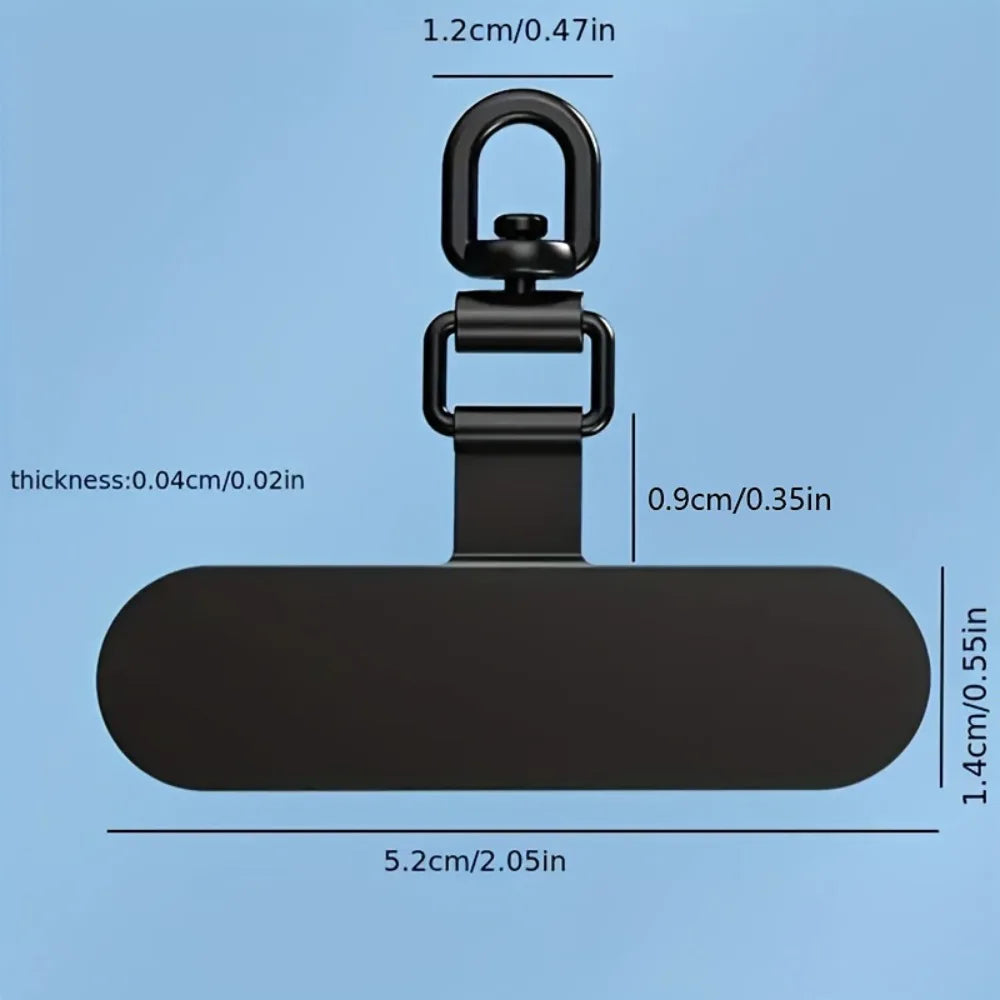 360° Rotatable Phone Lanyard Connector – Stainless Steel Phone Lanyard Connector Qme