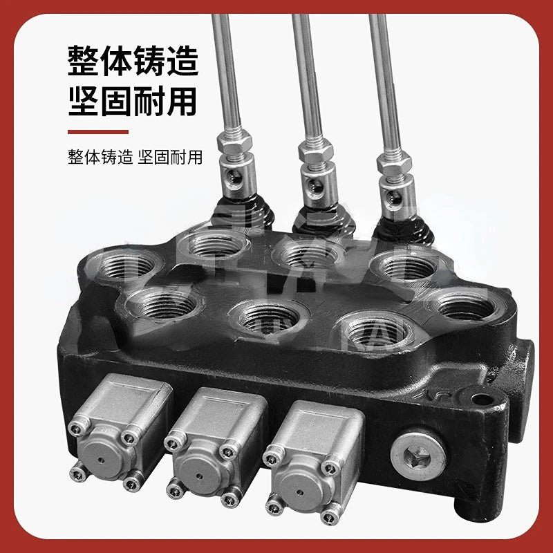 ZT20 Hand Directional Multiway Valve – Forklift Cylinder Control Hydraulic Directional Valve Qst