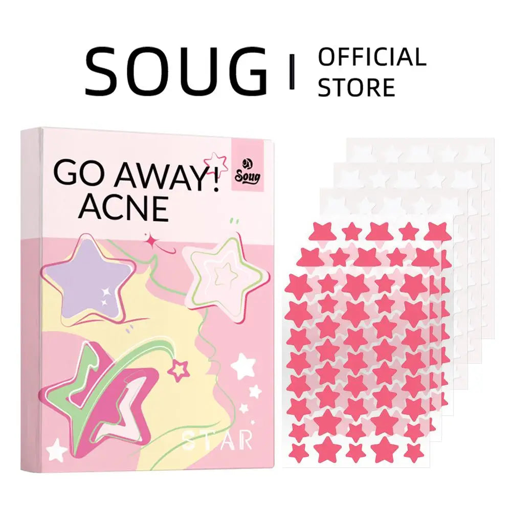 Cute Star Pimple Patches – 240pcs Invisible Spot Cover Pimple Patch Stickers Qme