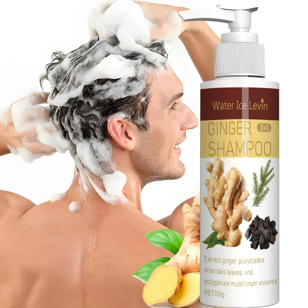 Ginger Regrowth Shampoo – Oil Control & Dandruff Removal Hair Growth Shampoo Qme