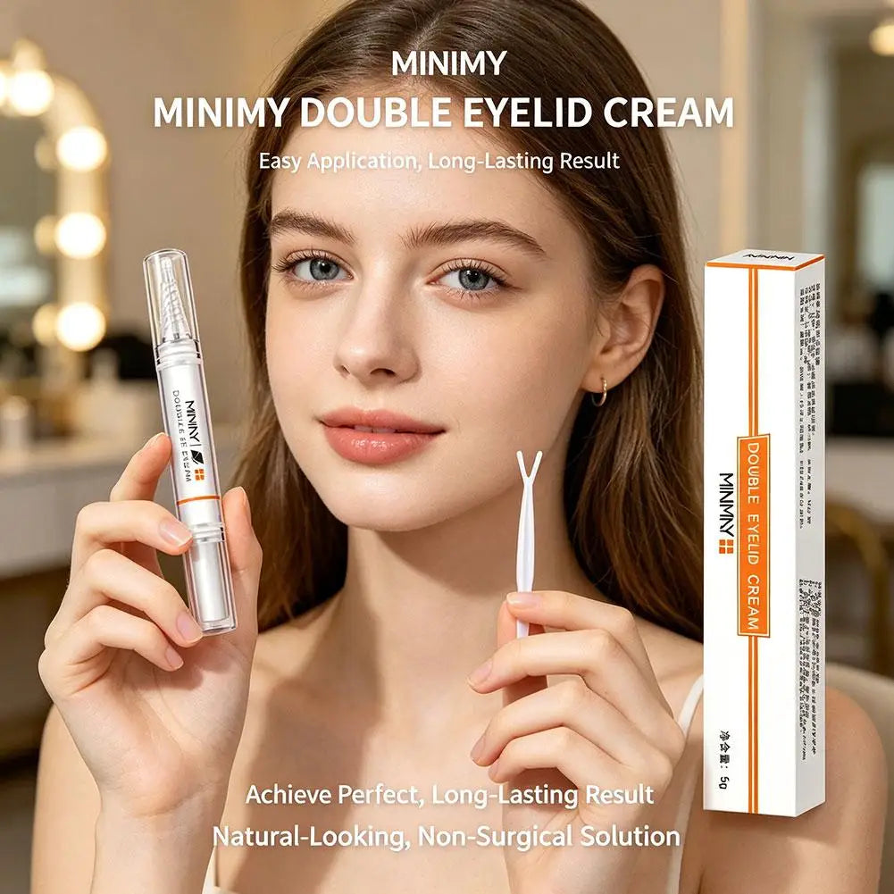 Double Eyelid Styling Cream – Invisible Quick-Dry Formula | Qme Eyelid Styling Cream Qme