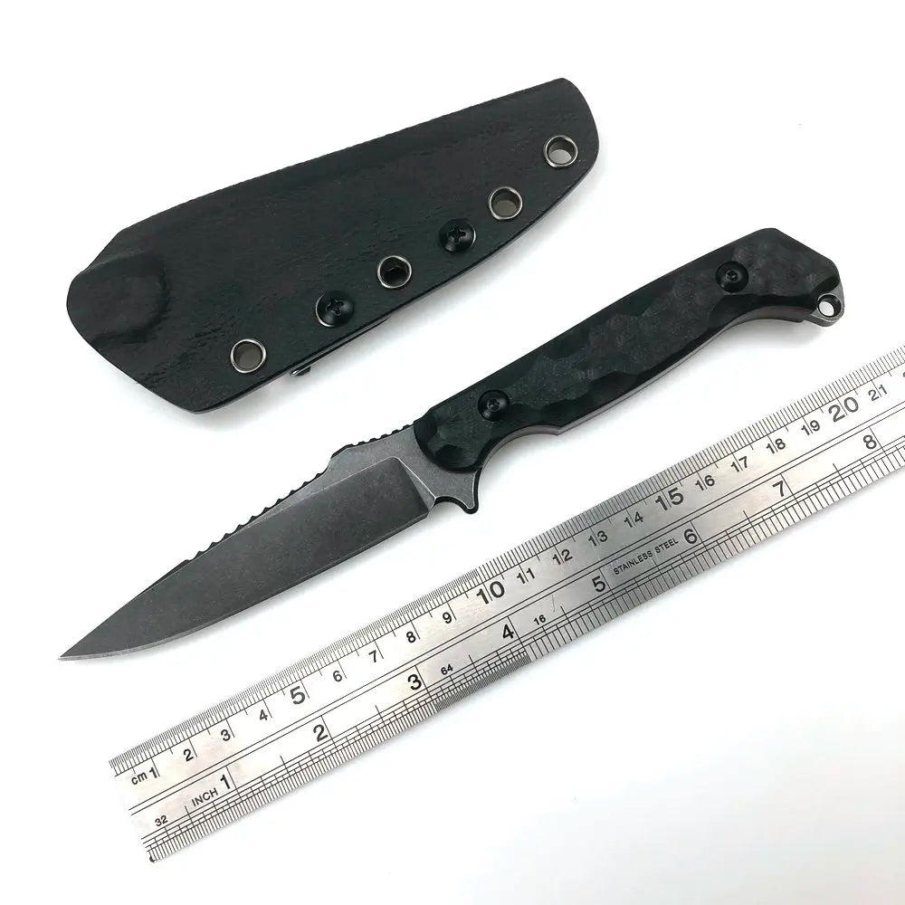 TRSKT D2 Necker Fixed Blade Knife – G10 Handle & Kydex Sheath Fixed Blade Knife Qst D 3 China Mainland