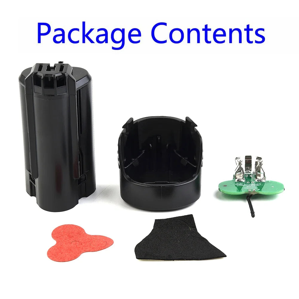 PCB Circuit Board & Case Shell for Bosch BAT411 10.8V 12V Battery Battery Repair Parts Qme