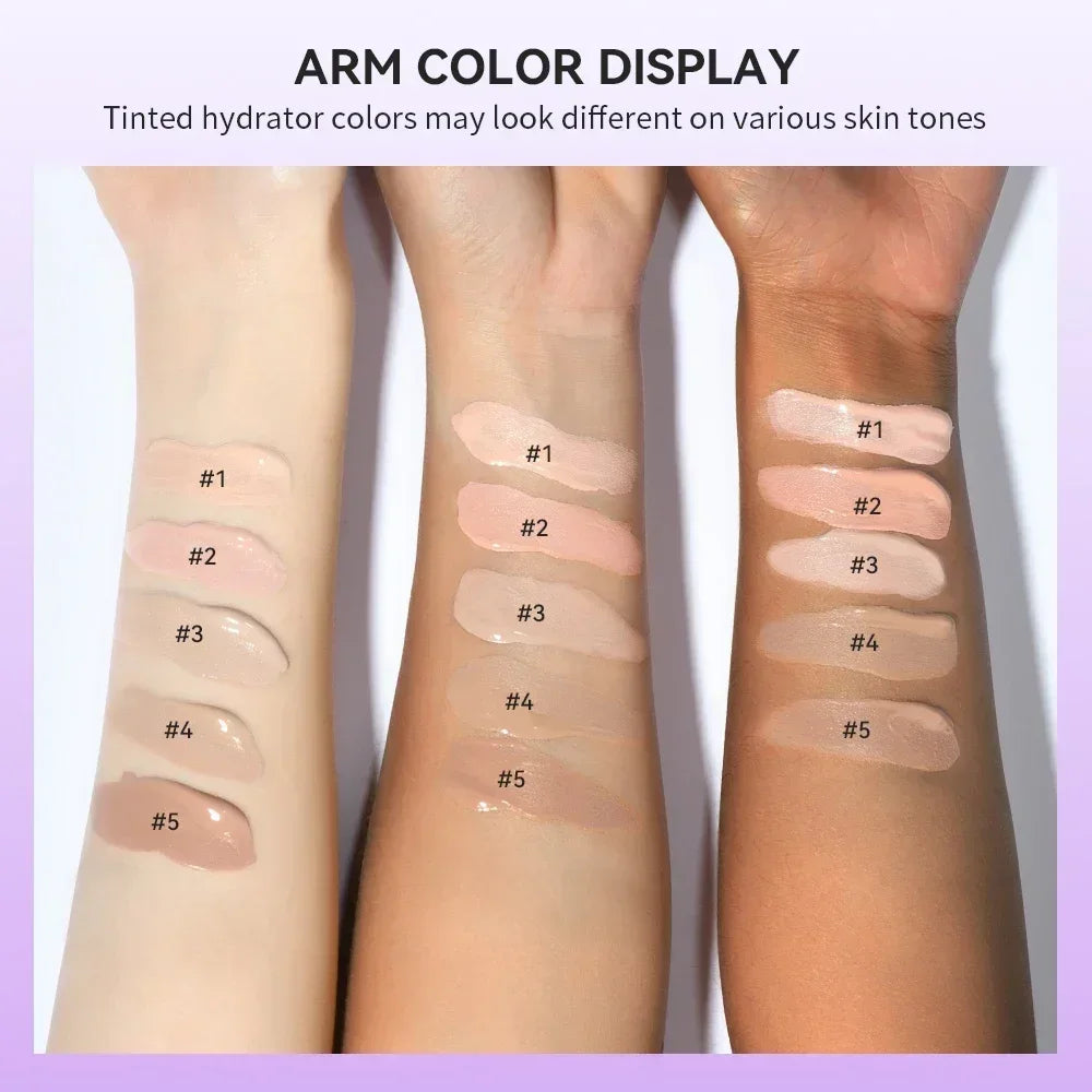 Qme Strong Coverage Tinted Hydrator Makeup – Even Skin Tone Tinted Hydrator Foundation Qme