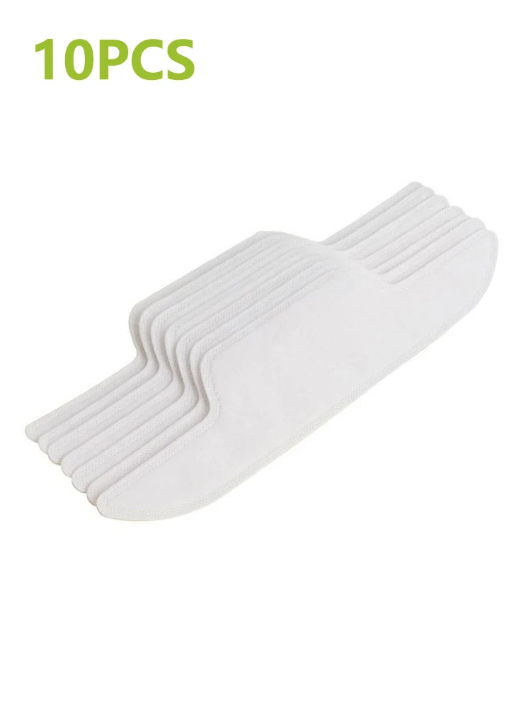 10pcs Disposable Collar Stickers – Anti-Dirty Sweat-Absorbent Collar Protector Stickers Qst 10pcs color random