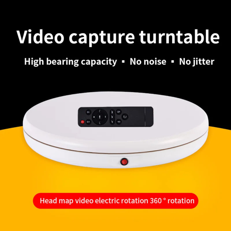 45CM Motorized 360° Rotating Display Stand – 100kg Turntable Rotating Display Stand Qst