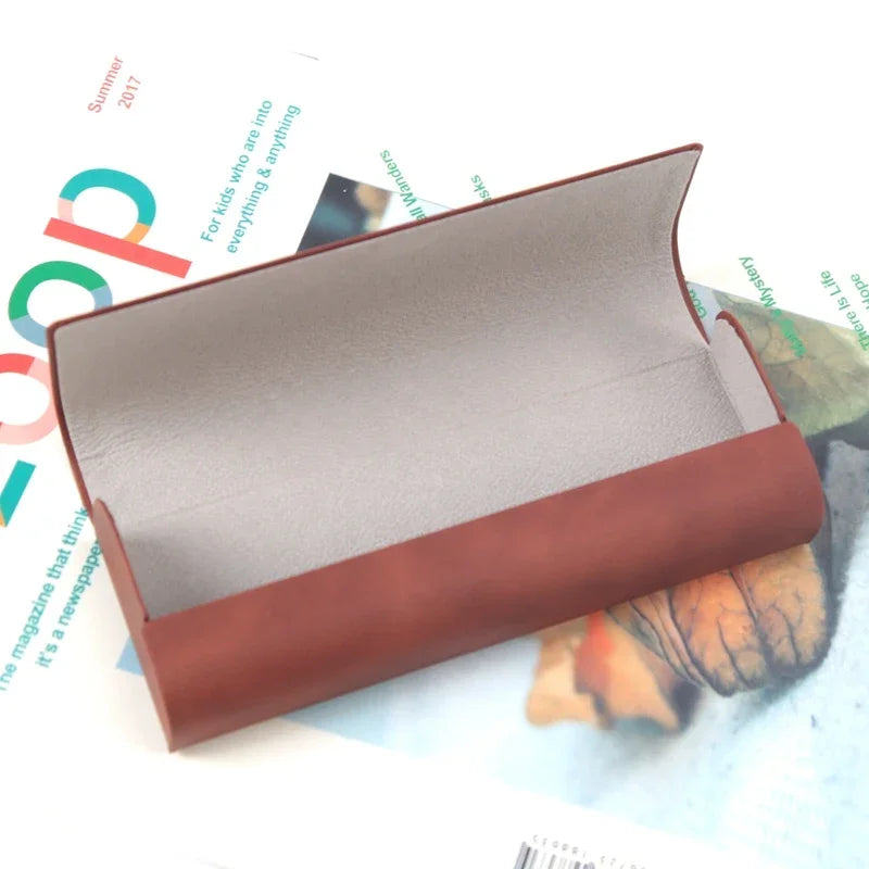 Hard Glasses Case for Men & Women – Sturdy Eyewear Box Eyewear Case Qme