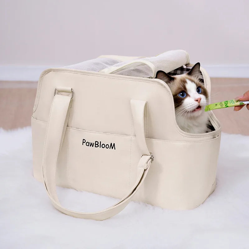 Portable Pet Carrier Shoulder Bag for Small Dogs & Cats Pet Carrier Bag Qme