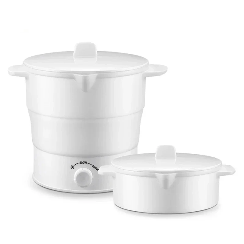 MiLESEEY Foldable Silicone Electric Travel Pot 1000W | EU Plug Electric Travel Pot Qst Default Title