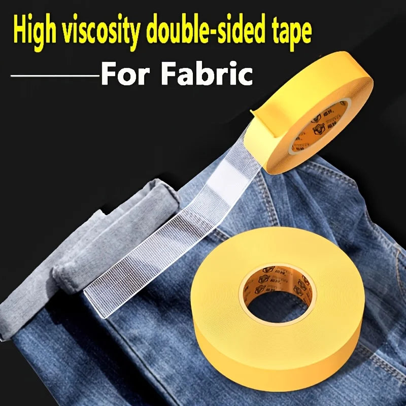 Strong Adhesive Fabric Tape – No-Sew Hem & Clothing Fix Hem Fabric Tape Qme