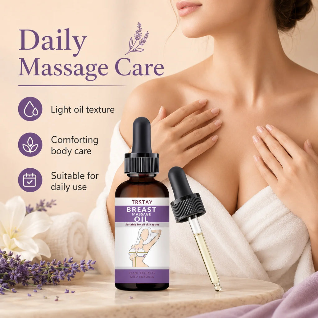 TRSTAY Massage Dropper Oil – Lightweight Skin Hydrating Oil Massage Dropper Oil Qst