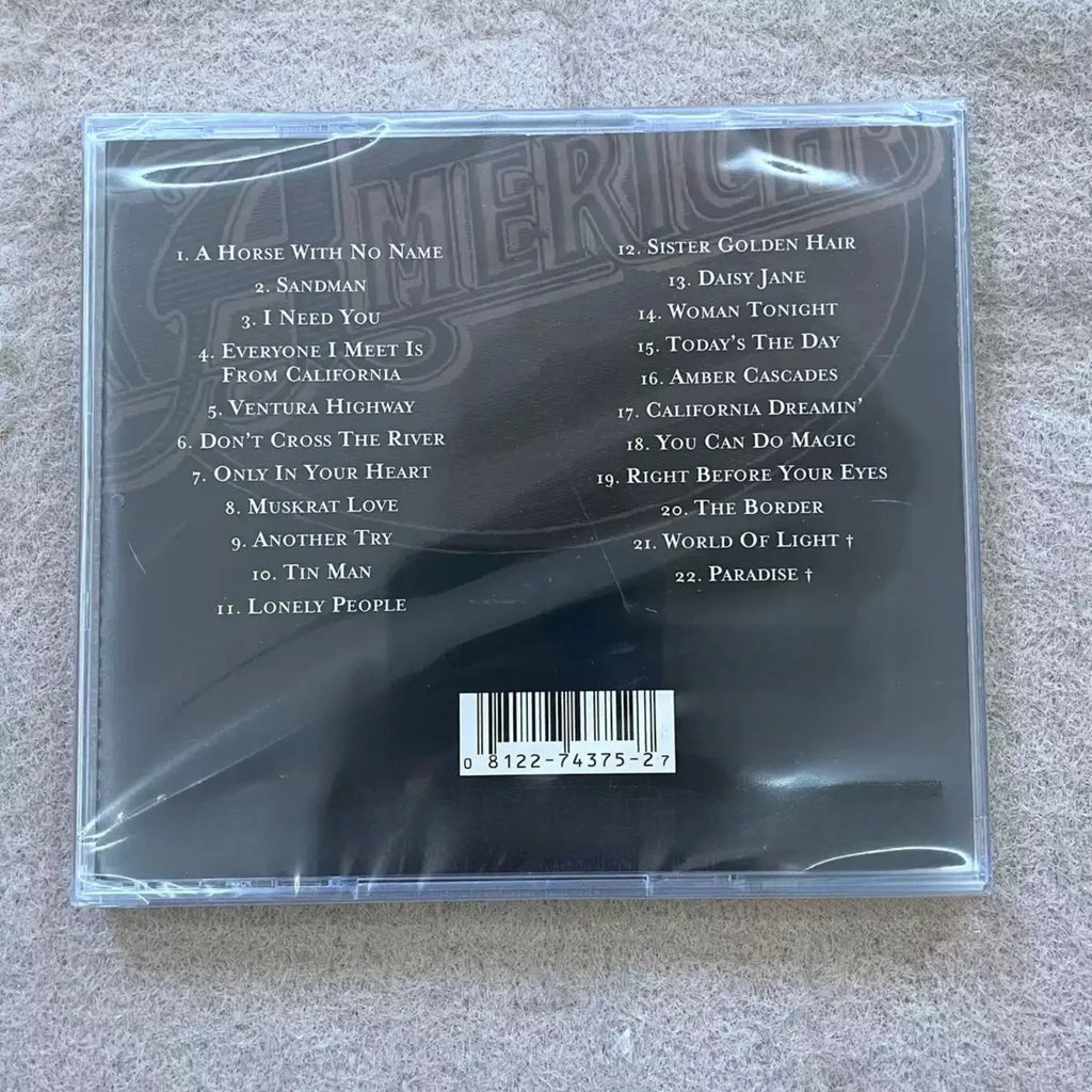 America Greatest Hits CD – A Horse With No Name & More Music CD Qme