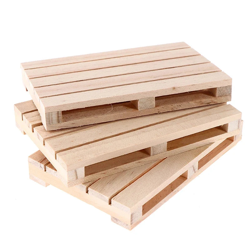 Mini Wooden Pallet Beverage Coasters – Rustic Wood Drink Mats Wood Beverage Coasters Qme