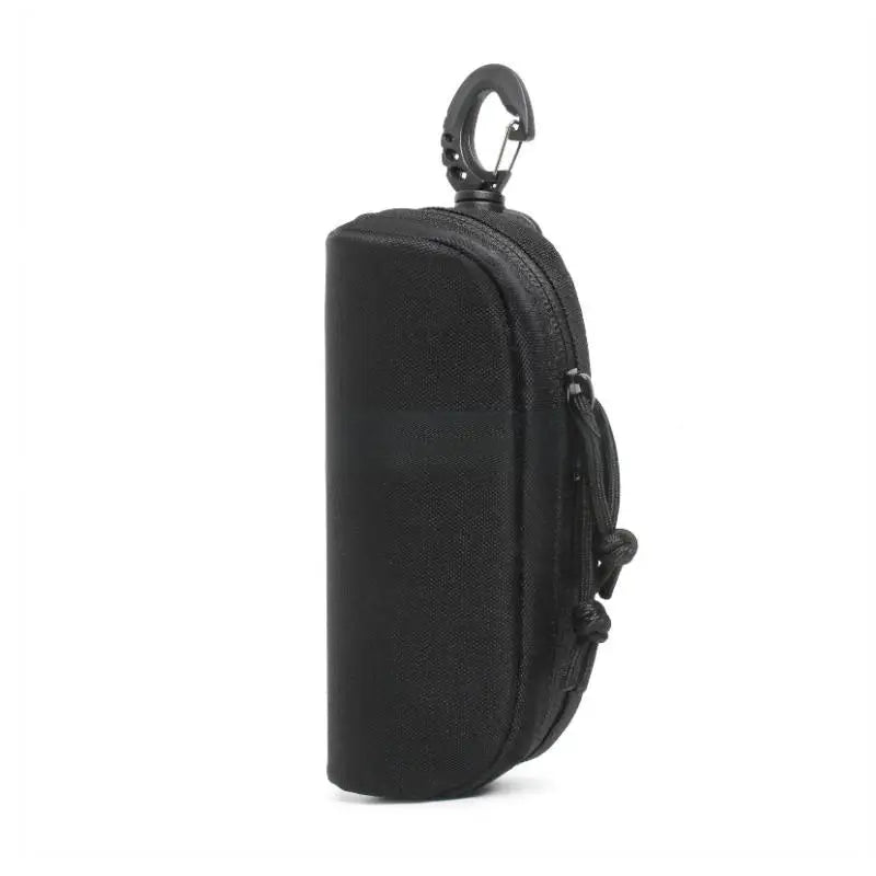 MOLLE Tactical Glasses Case – 1000D Nylon Shockproof Sunglasses Pouch Tactical Glasses Case Qst A1