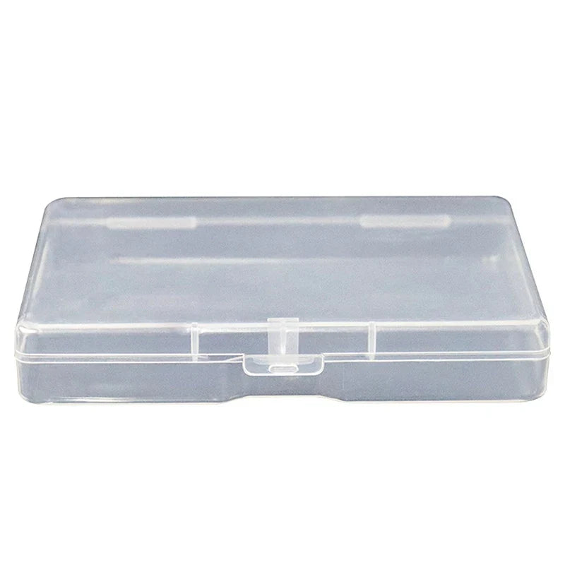 Rectangular Transparent Plastic Storage Box – Jewelry & Cards Plastic Storage Box Qme