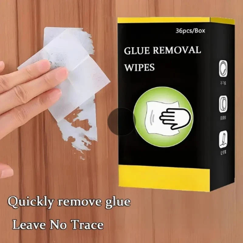 Adhesive Remover Wet Wipes – Glass, Ceramic, Metal & Plastic Cleaning Wipes Qme