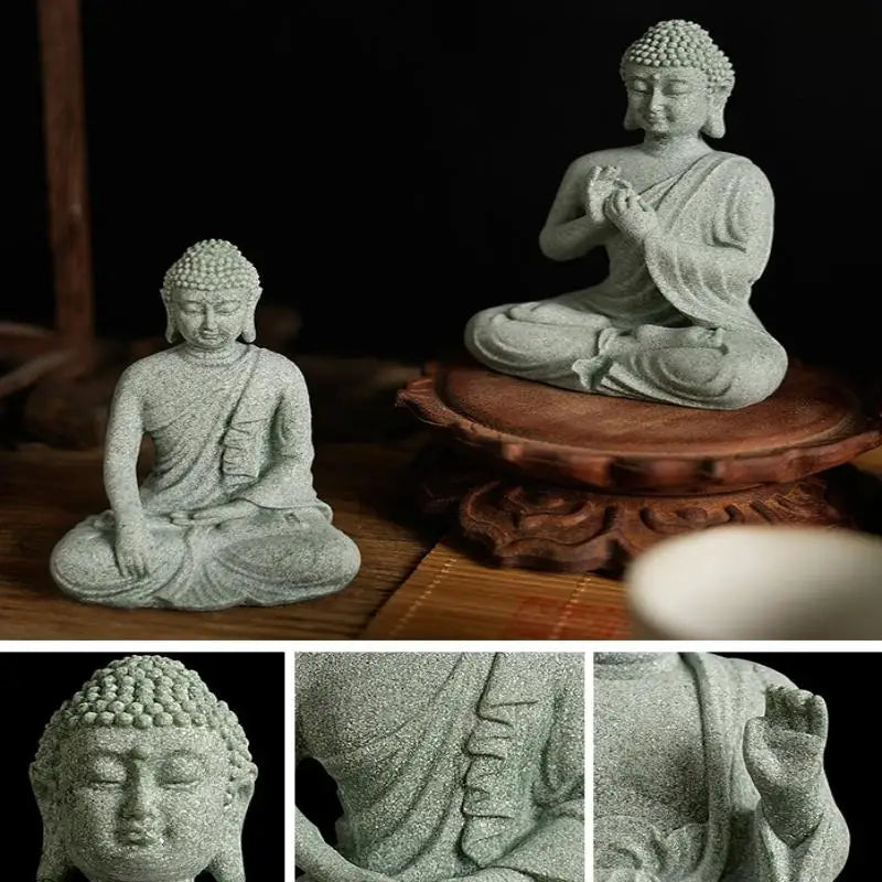 Mini Thai Buddha Figurine – Zen Desk & Office Decor Buddha Figurine Qme