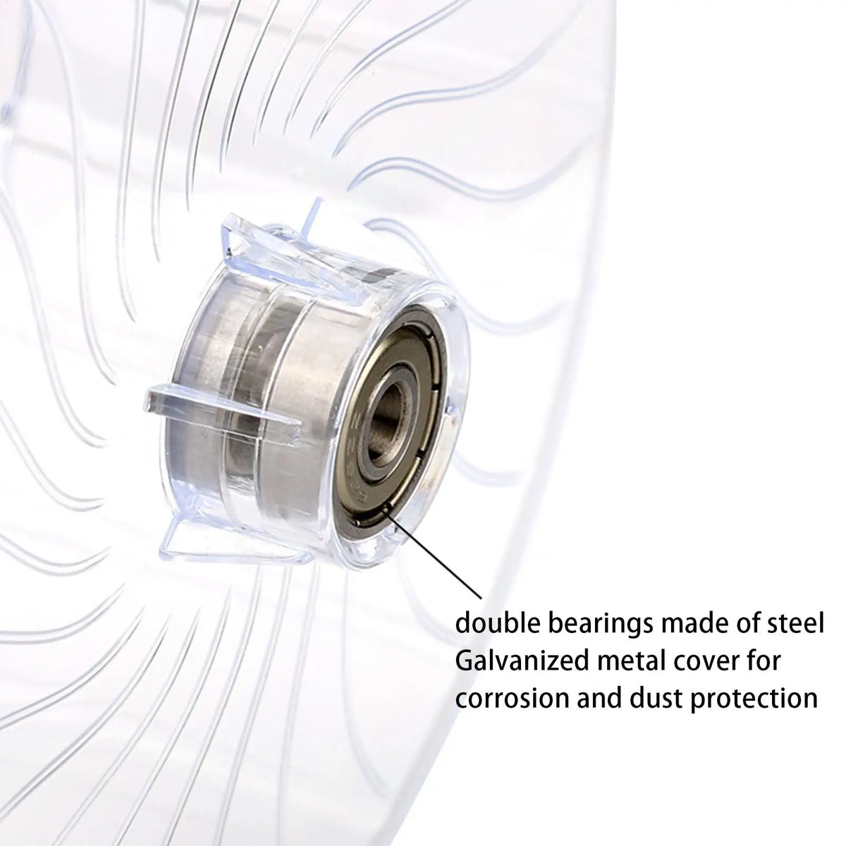 Silent Hamster Wheel – Double-Bearing Quiet Spinner for Small Pets Pet Exercise Wheel Qme