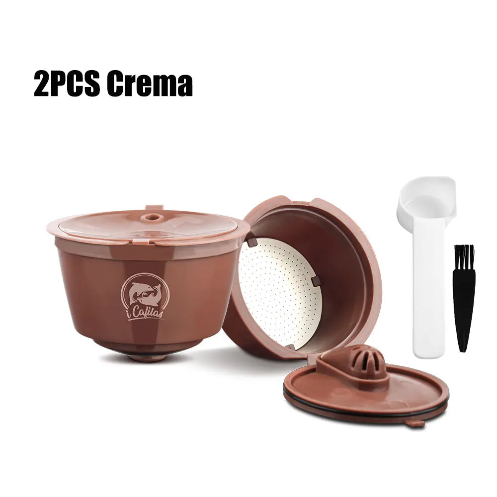 Reusable Dolce Gusto Coffee Capsule Pods – Refillable Filter Refillable Coffee Pods Qst 2pods