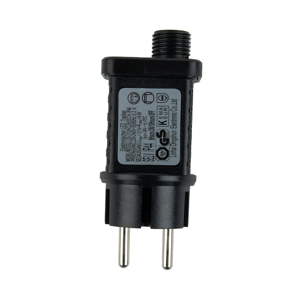 6W 31V LED String Light Transformer Timer Power Adapter LED Power Adapter Qme