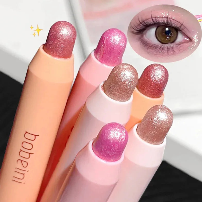 Pearlescent Shimmer Eyeshadow Highlighter Pen | 3 Colors – Qme Eyeshadow Highlighter Pen Qme