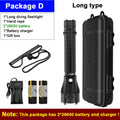 IP68 Diving Flashlight XHP70 1800LM | 26650 Battery Torch Diving Flashlight Qst Long -With 26650