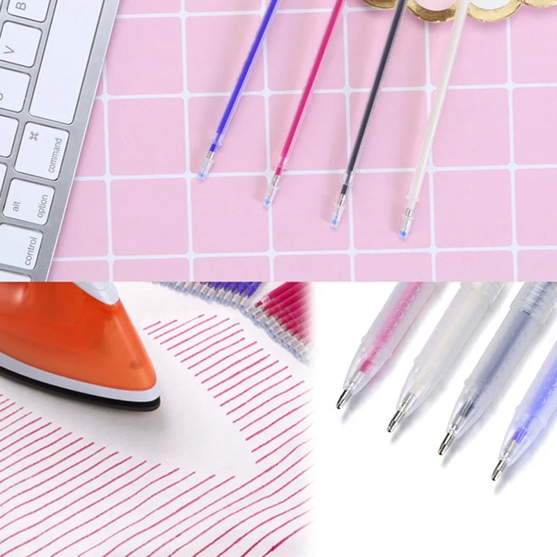 Heat Erasable Fabric Marker Pens – Temperature Disappearing Ink Fabric Marker Pen Qme