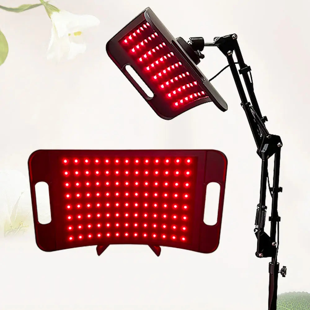 Red Light Therapy Panel 660nm 850nm LED with Adjustable Stand Red Light Therapy Panel Qst