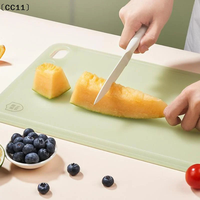 Double-Sided Antimicrobial Cutting Board – BPA-Free, Baby Safe Antimicrobial Cutting Board Qme