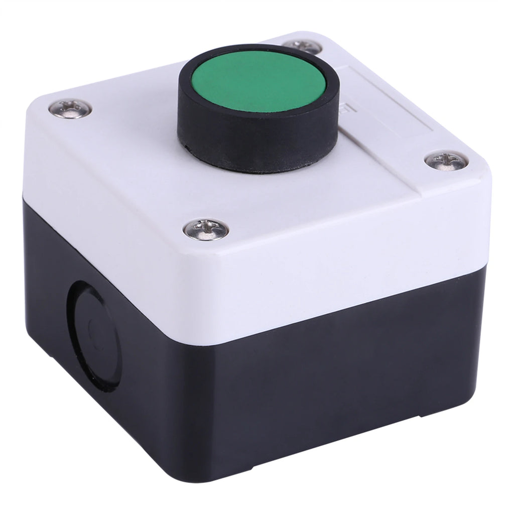 Weatherproof Green Push Button Control Box for Gate Opener Push Button Switch Box Qst WHITE