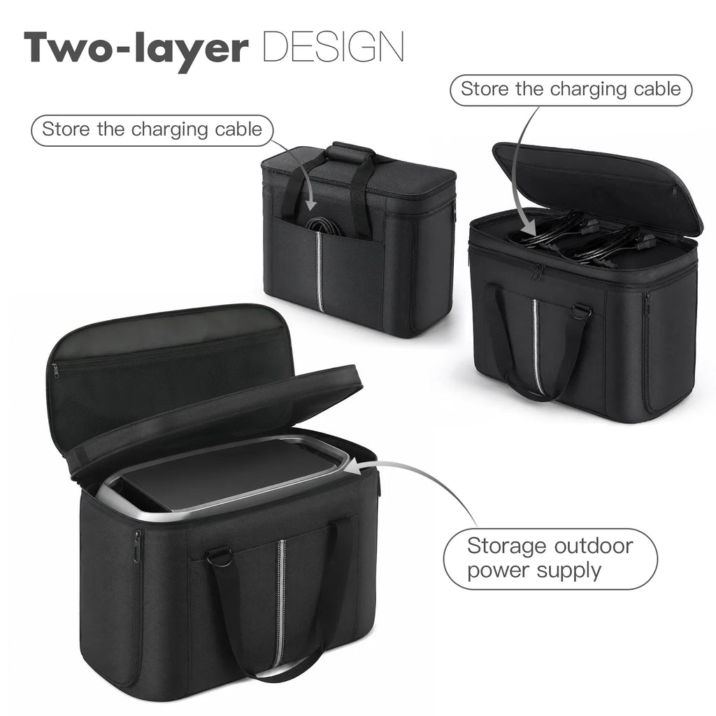 EcoFlow Delta 3 Max Power Station Storage Carry Bag Power Station Carry Bag Qme