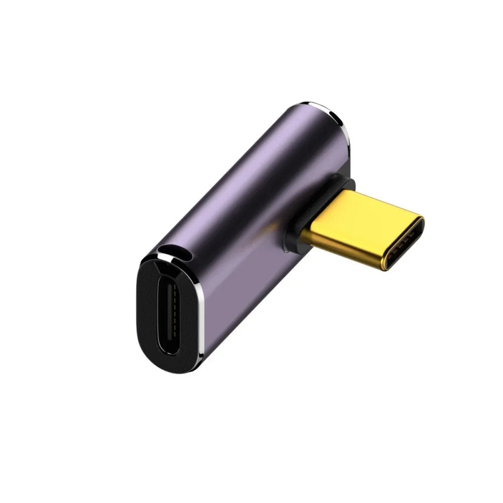 USB4 Type-C OTG Adapter 40Gbps 8K PD240W | Aluminum Alloy USB-C OTG Adapter Qme Type 5
