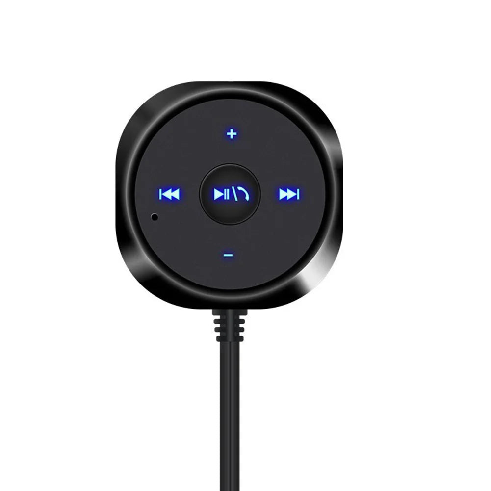Car Bluetooth Audio Receiver AUX Handsfree Music Adapter Bluetooth Car Adapter Qme