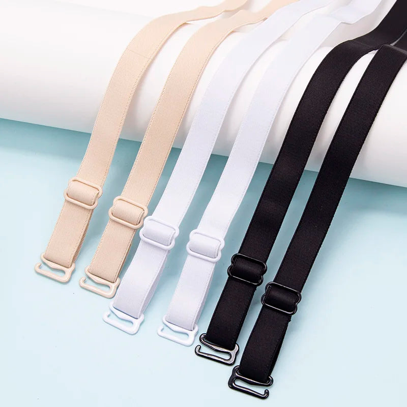 Women's Slip-Resistant Double Shoulder Elastic Bra Straps Bra Straps Qme