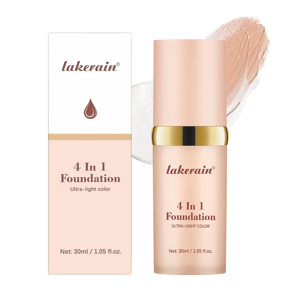 4-in-1 Color Changing Foundation SPF 30 – Hydrating & Waterproof Liquid Foundation Qst