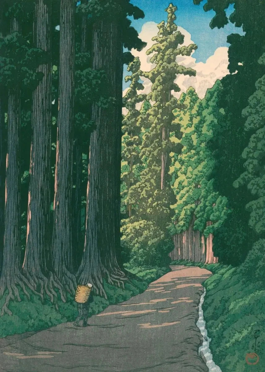 Kawase Hasui Japanese Landscape Canvas Poster | Wall Art Print