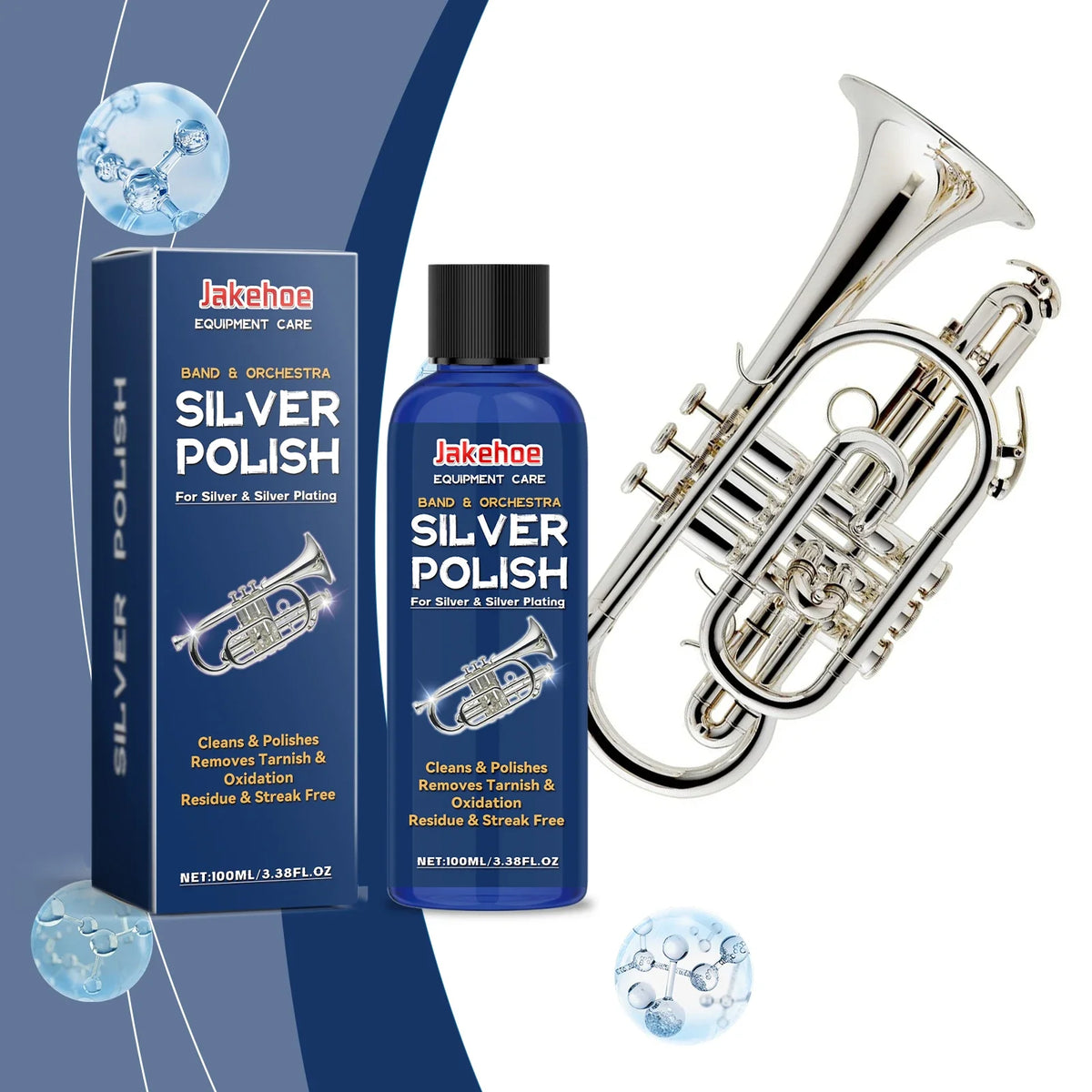 Silver Polishing Liquid – Jewelry Cleaner & Shine Restorer Silver Jewelry Cleaner Qme