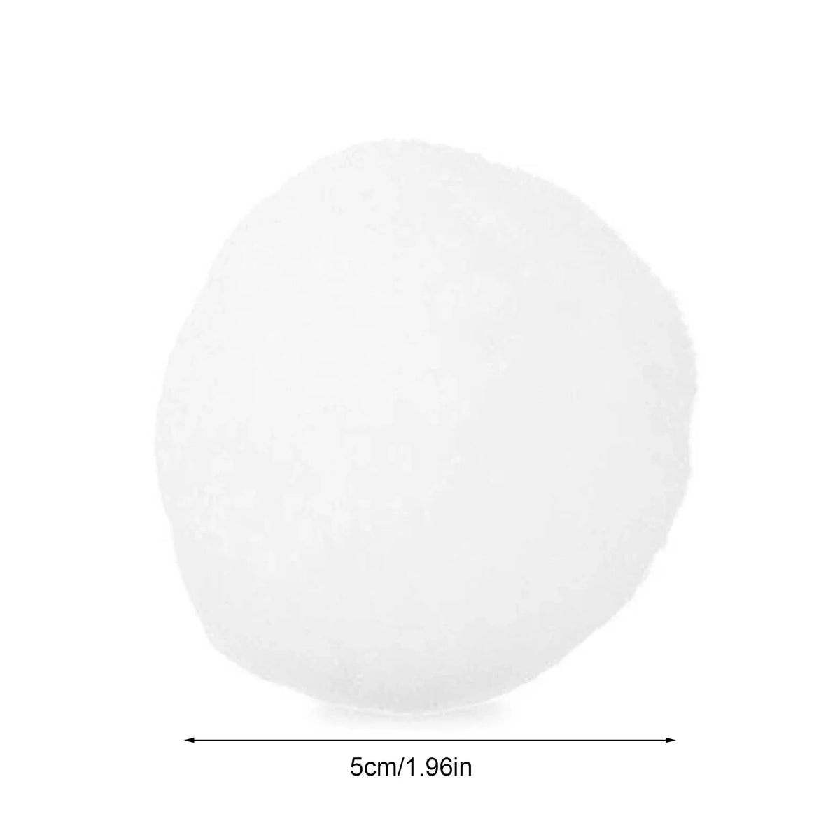 Soft Artificial Snowballs Indoor Snow Fight Toy Set – 20 Pcs Snowball Fight Toy Qme