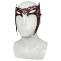 Scarlet Witch Cosplay Headband & Mask | Synthetic Leather Cosplay Headband Mask Qme Type C