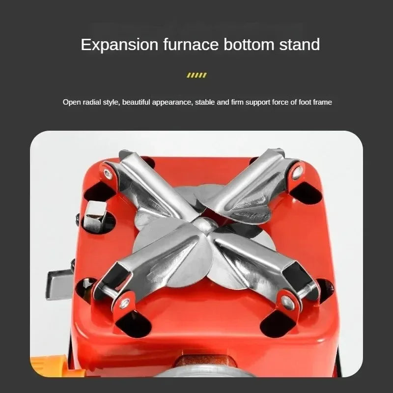 Portable Mini Folding Gas Stove for Camping & Hiking Folding Camp Stove Qme