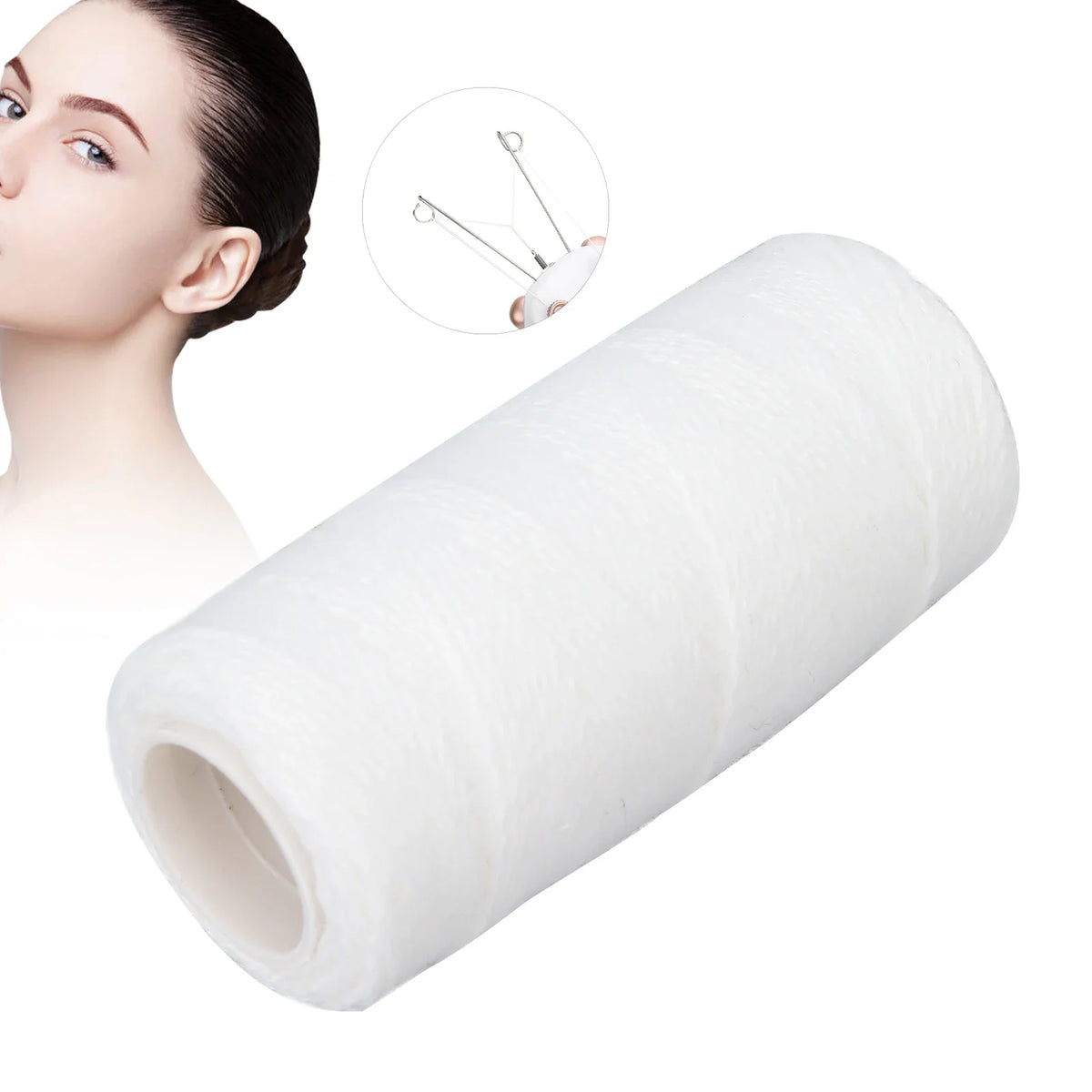 Electric Facial Hair Remover Threading Epilator | Cotton Thread Facial Threading Epilator Qme