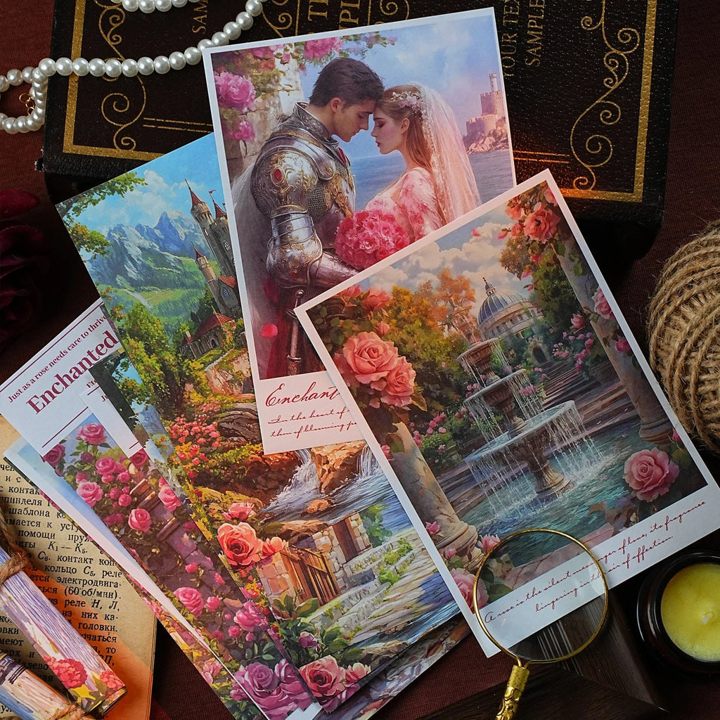 Four Seasons Landscape Scrapbooking Paper – 20 Sheet Journal Kit Decorative Craft Paper Qme