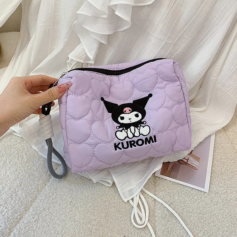 Sanrio Large Capacity Cosmetic Bag & Toiletry Pouch Cosmetic Travel Bag Qme