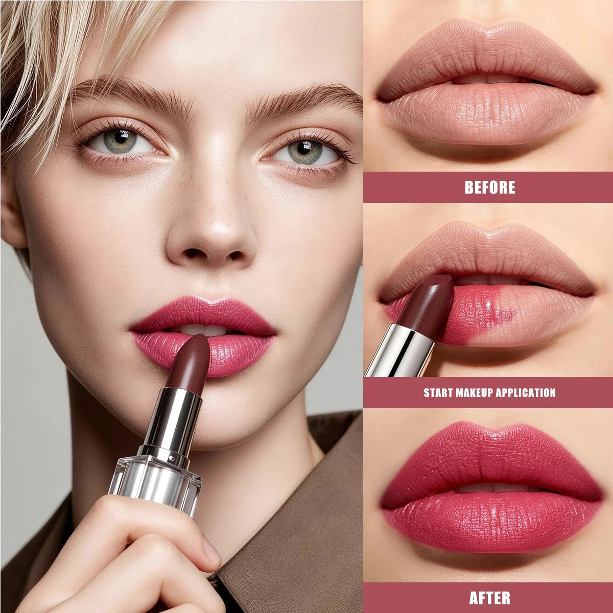 Temperature-Changing Glitter Lipstick | Pearlescent Lip Gloss – Qme Glitter Lip Gloss Qme