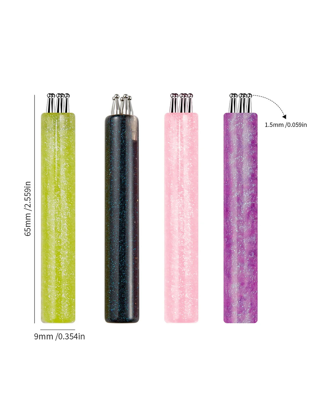 Flower Dotting Nail Art Pen – Floral Nail Designs Tool Nail Art Tool Qme