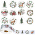 Christmas Sticker Seal Labels – 500pcs DIY Gift & Envelope Christmas Sticker Labels Qme K130