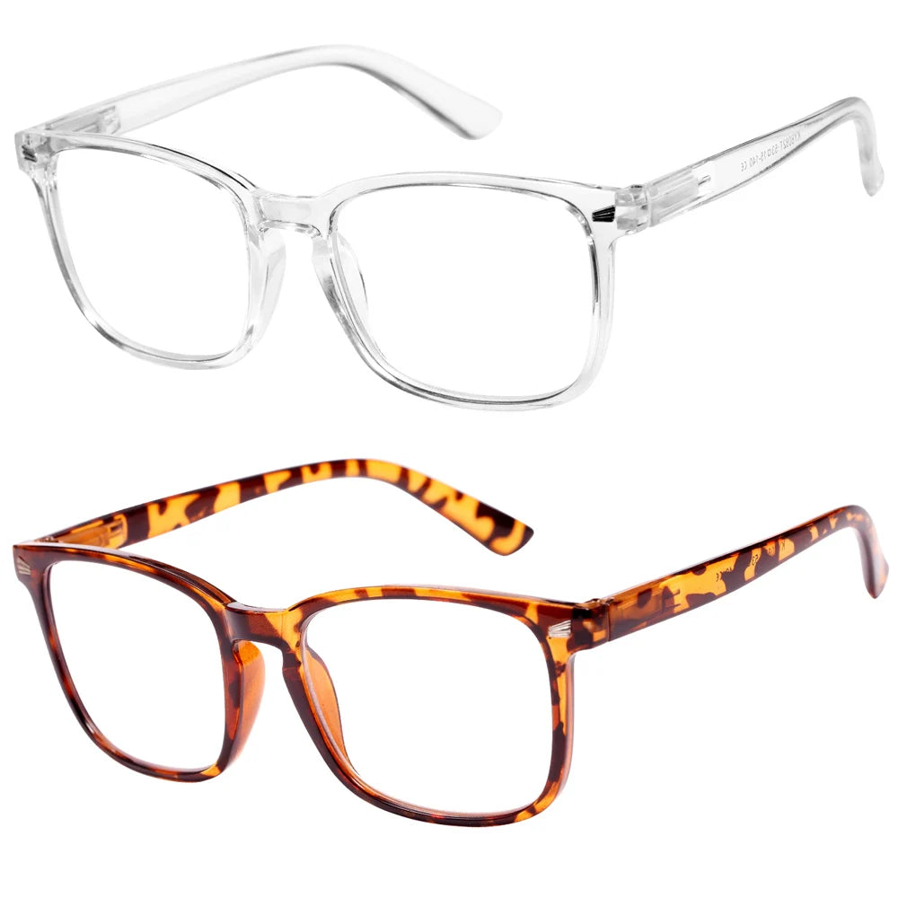 VOPHA Autofocus Reading Glasses – Blue Light Blocking Readers Reading Glasses Qst Clear Tort