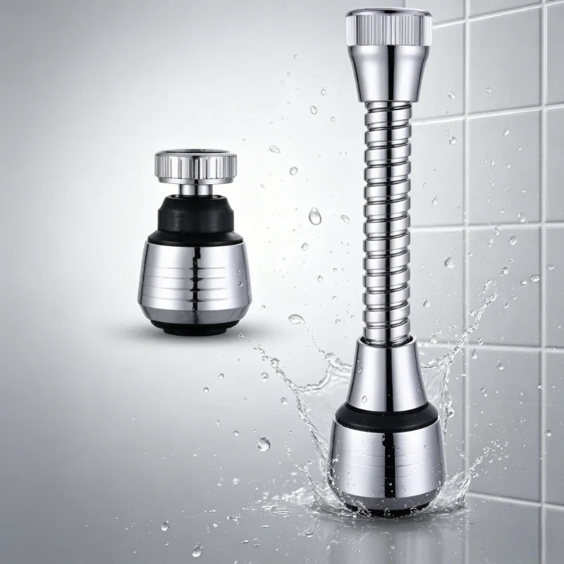 360° Rotating Faucet Sprayer Head | Water-Saving Tap Aerator Faucet Sprayer Head Qme
