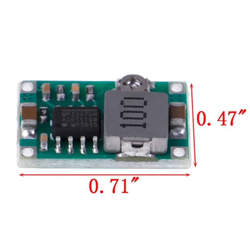 3A Mini DC-DC Step Down Buck Converter 5V–23V Voltage Regulator DC Buck Converter Qme